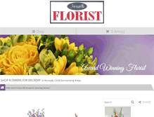 Tablet Screenshot of floristnorwalk.com